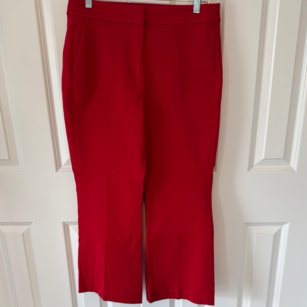 J. Crew Kelsey Elegant Red Women's Pants